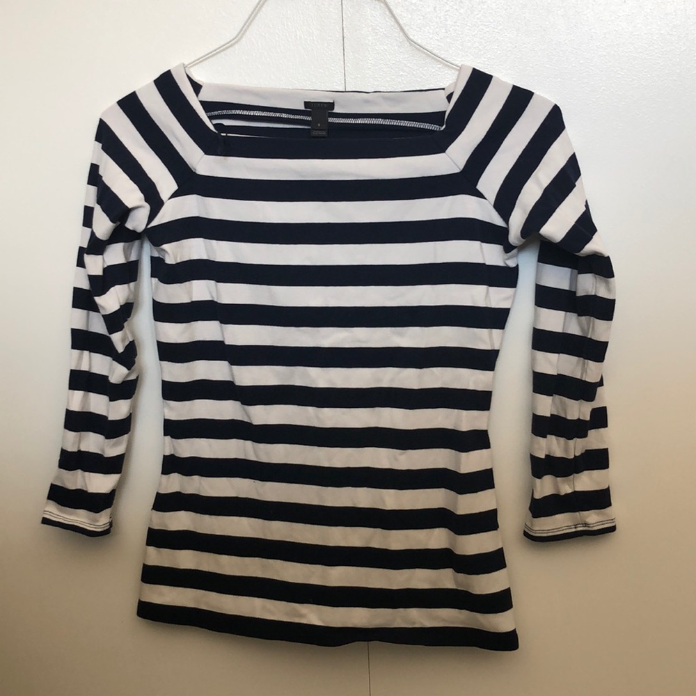 J Crew Boatneck Shirt, Size Small
